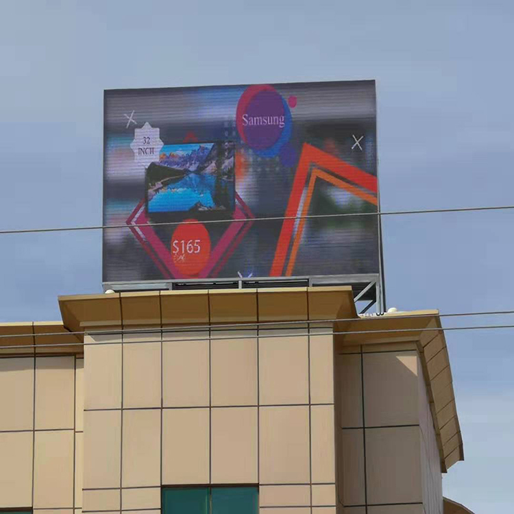 非洲（zhōu）索馬裏P10室外（wài）LED顯示屏